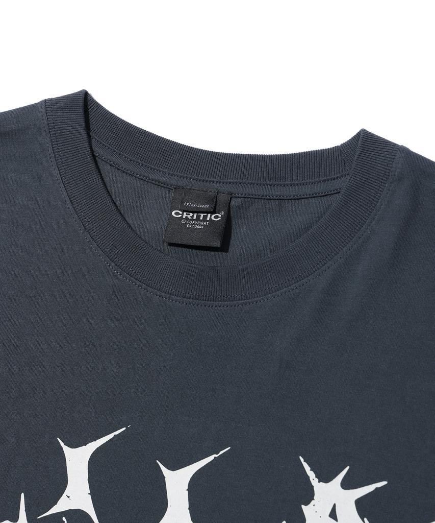 CRITIC Critical Invasion Long Sleeve T-Shirt Charcoal