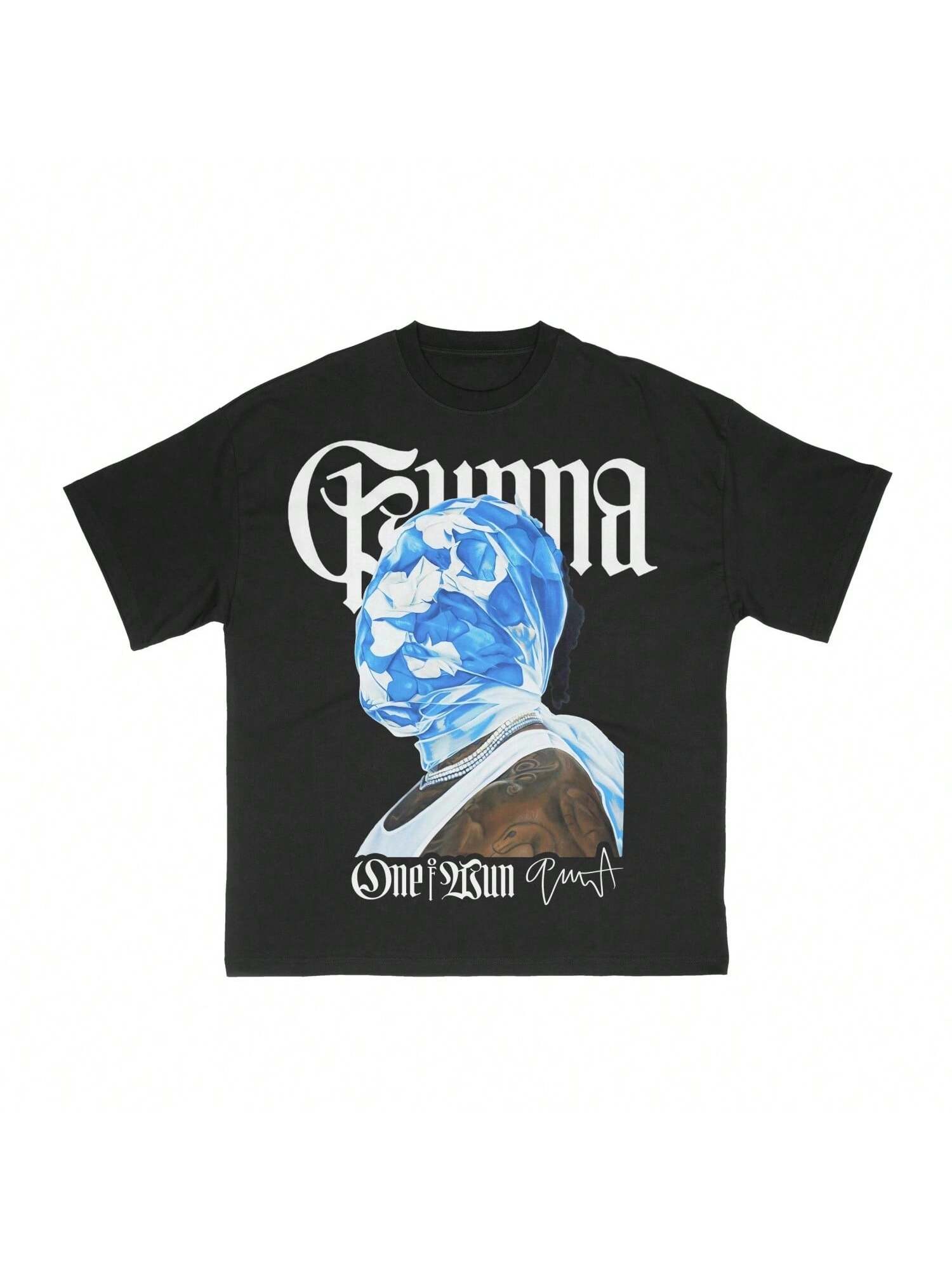 

Gunna One Of Wun Signature Rap Cotton Classic Men Women T-Shirt Luxury Brand Tee Boy Girl Tops Big Size Print Fashion S