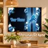 Custom Name Detroit Lions 5D Diamond Painting Personalized Full Drill Diamond Art Kit Gift