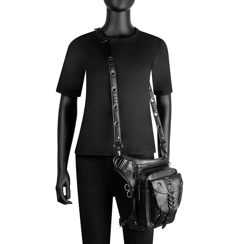 Steampunk New Women's Bag Single Shoulder Crossbody Bag Women's Small Bag Outdoor Casual Mobile Waist Bag