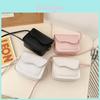 Stylish Mini Pu Leather Children's Square Bag For Nursery With Cute Simple Design