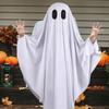 Halloween Spirit Costume Pullover Cloak With Breathable Polyester Fabric For Adults Kids Comfortable Knitted Clothes