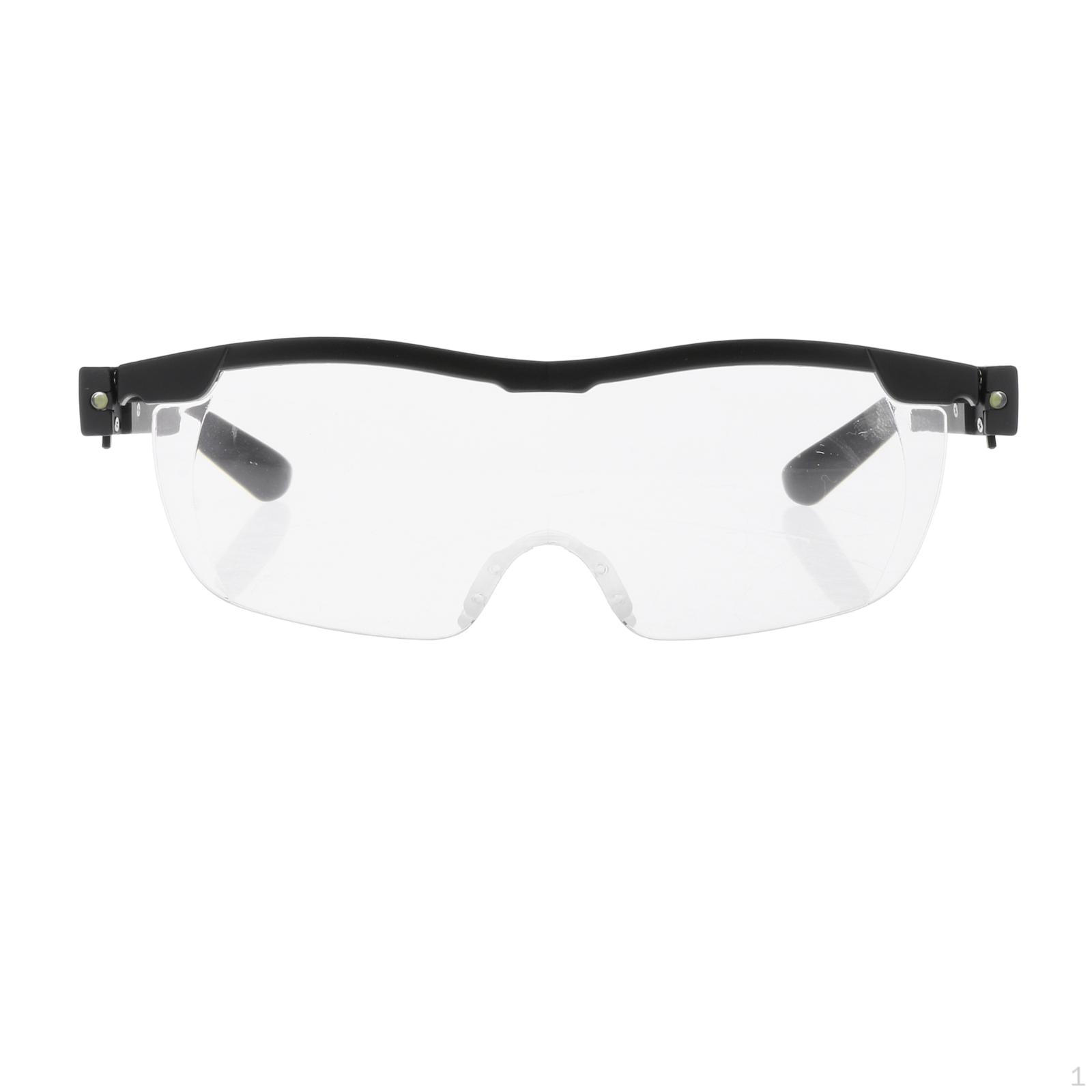 Bright LED Lights, Lighted , Nighttime Reader Compact Eyewear, Unisex Clear Choice 1