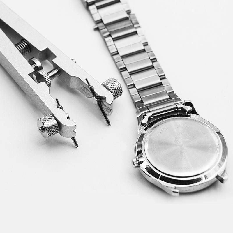 Watchband Opener Wristband Remover Plier V-Shaped Adjuster Pliers Watch Strap Disassembly Assembly Aluminum Alloy Repair Tool