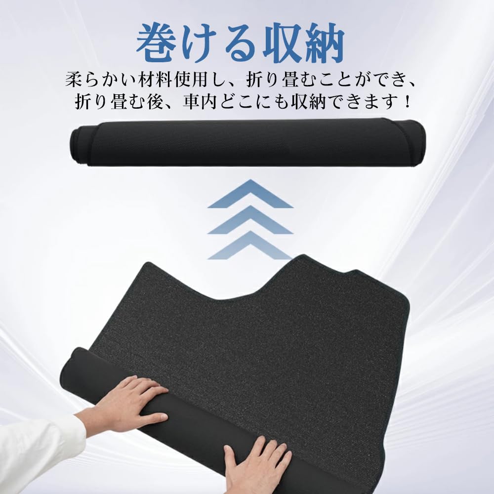 Dla BLUESEATE Mata Bagażowa dla Toyota New Voxy Noah Seria 90 2D Mata do Bagażnika ZWR90W ZWR95W MZRA90W MZRA95W Model Styczeń 2022 Obecny Mata Cargo Tył