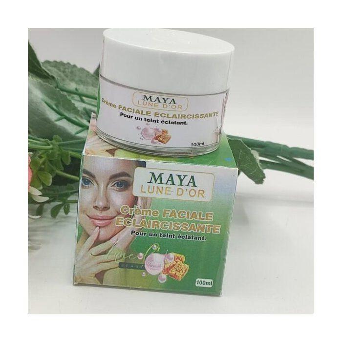 Maya Lune D’Or – Crème Visage Éclaircissante Anti-Taches | Pour Un Teint Jaune Parfait, Propre Et Sain