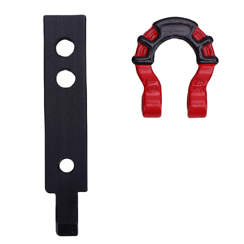 RC Car Trailer Hook Fit for 4107 MK07 Multifunctional High Strength Alloy 1 8 1 10 RC Car Model Tow Hitch Black with