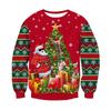 Men Women 3d Printing Funny Xmas Sweatshirt Crewneck Long Sleeve Pullover Oversized Hoodies