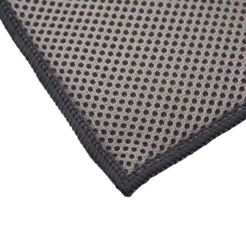 Dish draining mat, absorbent, washable | b2c Microfiber Multi-Cloth (Charcoal Gray)