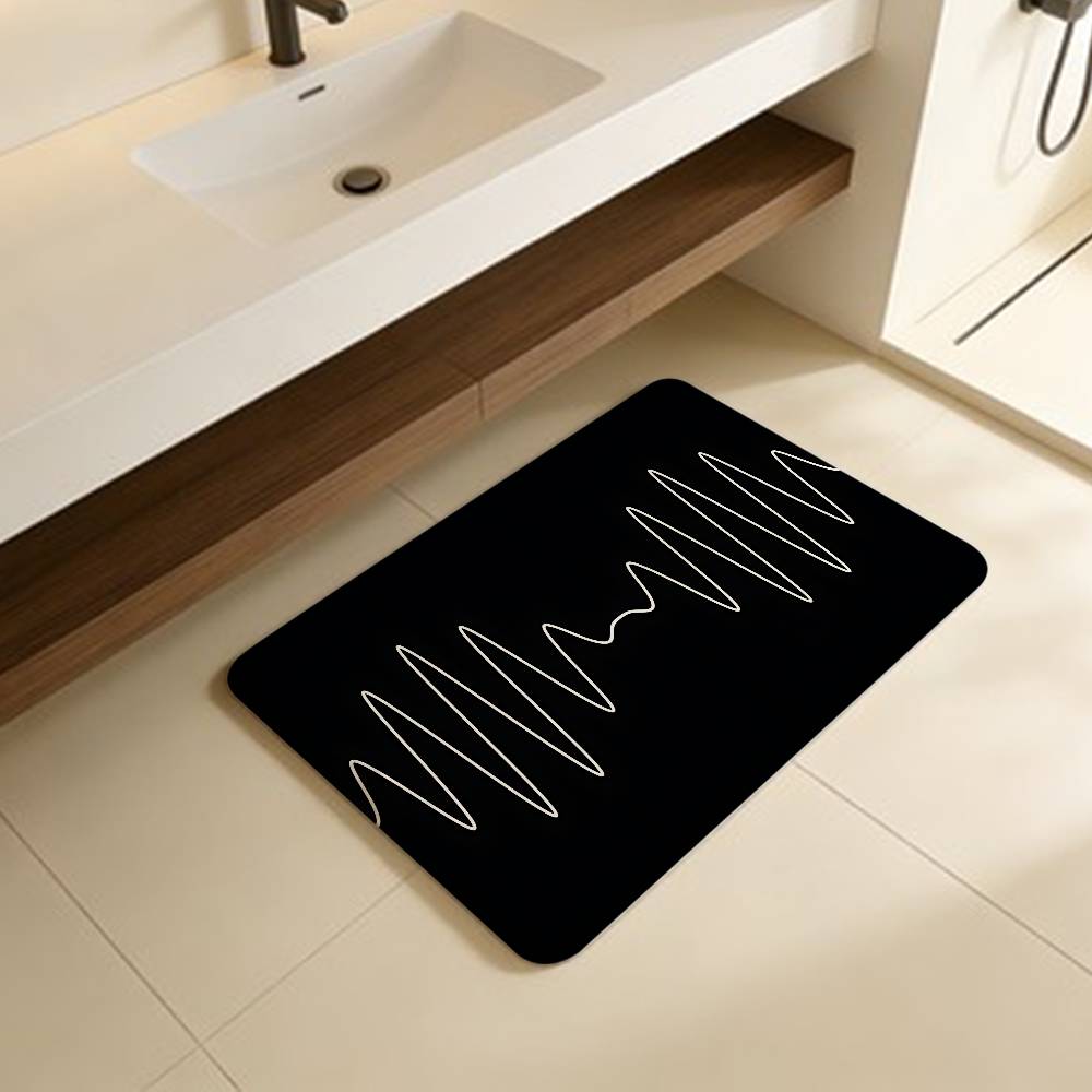 

A-Arctic M-Monkeys Rock Band Music Bathroom Mat Kids Room Bedroom Decoration Balcony Anti-Slip Doormat Living Room Welcome Rug 40x60cm