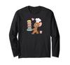 Tom and Jerry Macaron Love Long Sleeve T-Shirt