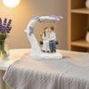 Hochzeitsgeschenke für Paar Heimdeko Valentinstag Schlafzimmer Kuss Schaukel Statue Verliebt