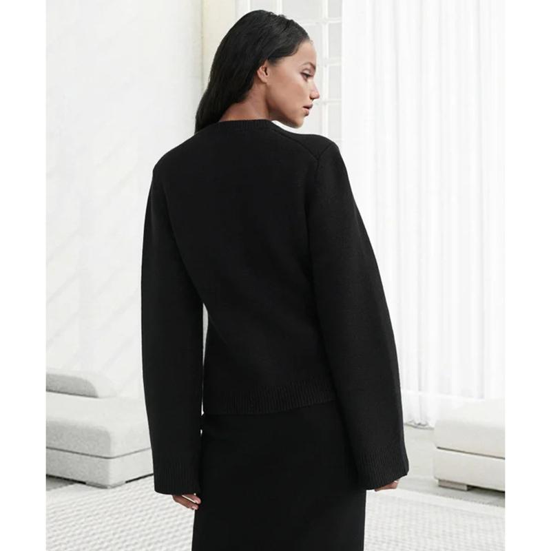 Autumn Loose Soft Cardigan Women Casual Chic Sweater Female Long Sleeve Tops Winter New Solid Warm Lightweight Cardigan