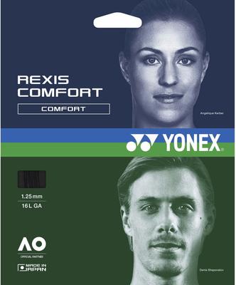 YONEX Tennis String Lexis Comfort 125 Black TGRCF125 FF (007)