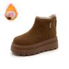 Thick-soled snow boots women's winter new leisure sports fashion short boots versatile short thermal women's boots