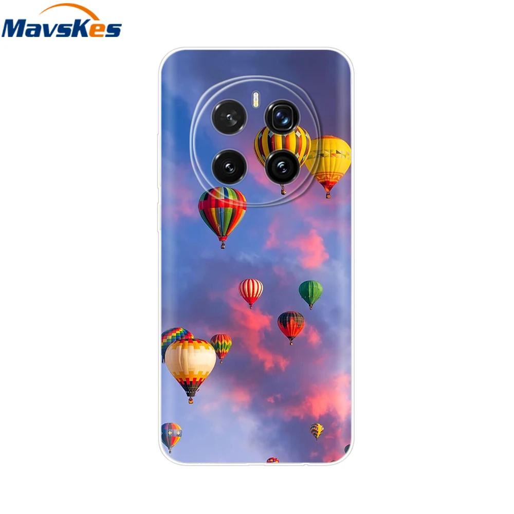 Für Honor Magic 7 Pro Hülle Magic7 Pro Klare Bemalte Abdeckung Weiche Silikon Handyhülle Für Huawei Honor Magic7Pro Hülle Fundas Schalen