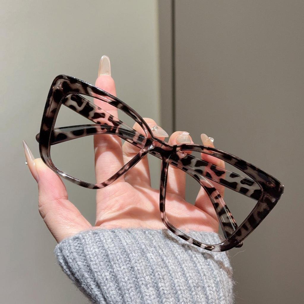 European & American Cat-Eye Sunglasses - Large Frame, Slimming, High-End Style
