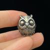 Cute Owl Brass Knife Bead EDC Outdoor DIY Paracord Woven Bracelets Accessories Lanyard Pendant Umbrella Rope Flashlight Hangings
