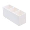 Acrylic Transparent Pen Holder & Three-Compartment Desktop Organizer