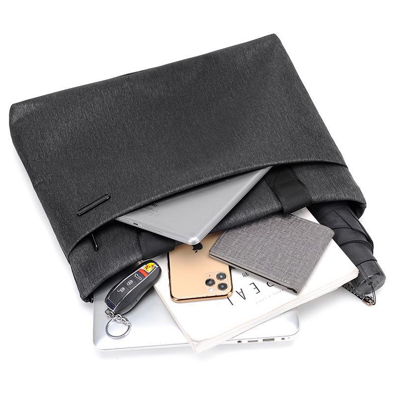 Přenosná taška na dokumenty a počítač pro obchodní jednání a módní potisk aktovky.