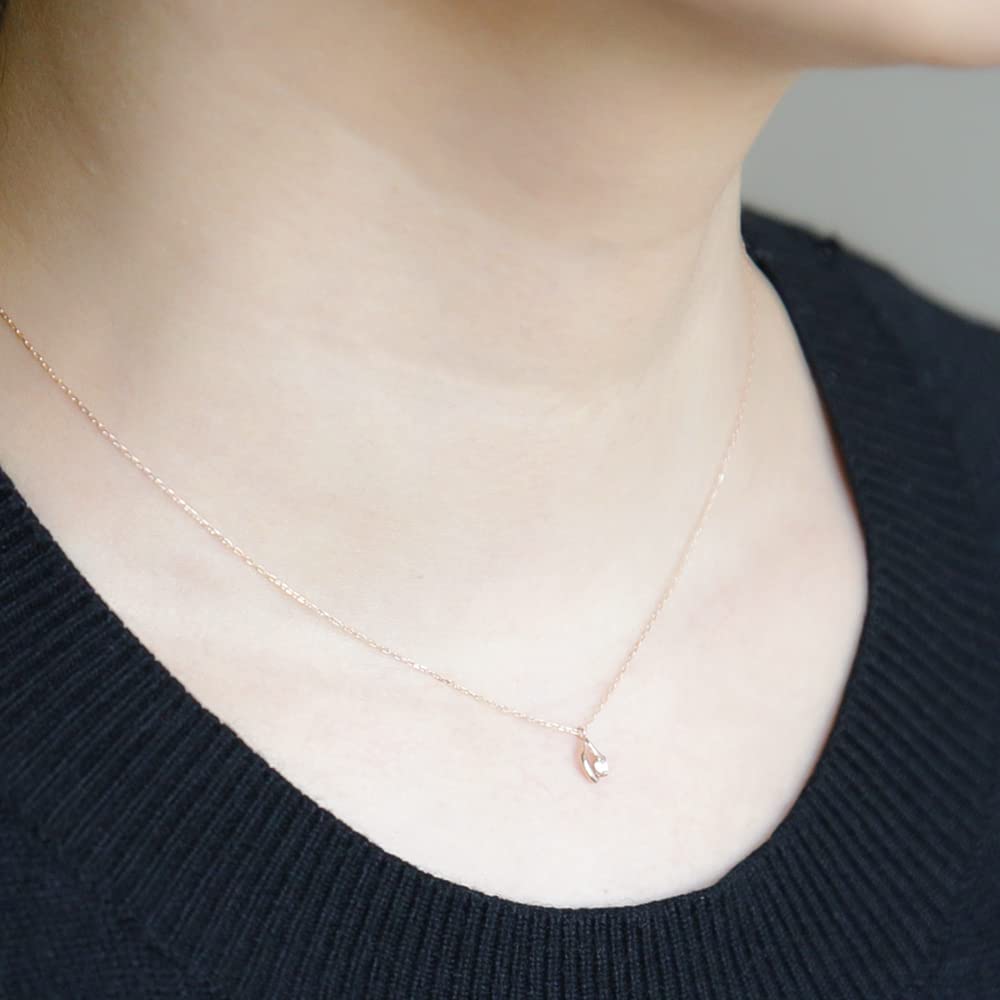 BLOOM Official In 10K Pink Gold with [Featured Sweet] Women's Necklace, Diamonds, 0442-8780-0014-0000