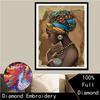Pełne wiertło 5D DIY Diy diamentowe malowanie pełne wiertło Home Decor prezent