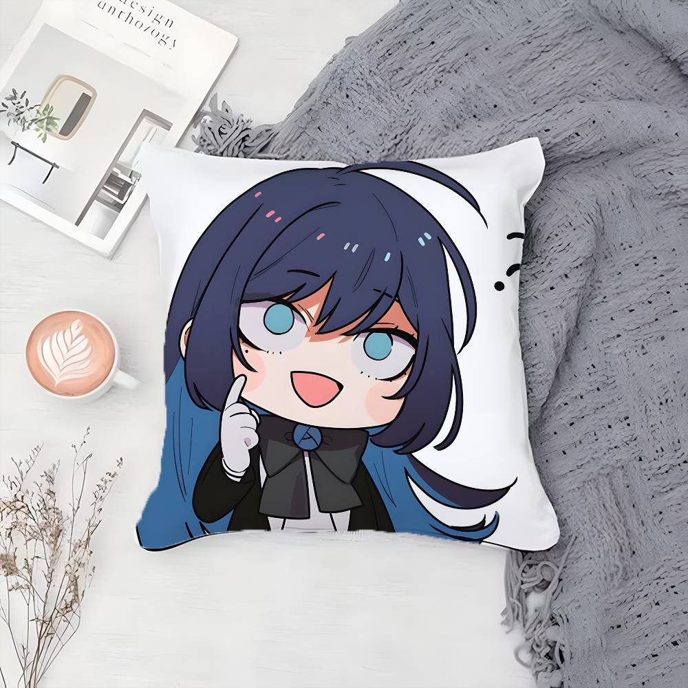 Vackert Sött Virtuellt Roll A-Ado Kyogen-MT Kuddfodral Tryck Kuddfodral Vardagsrum Soffa Kuddöverdrag Sovrum Rumsdekor