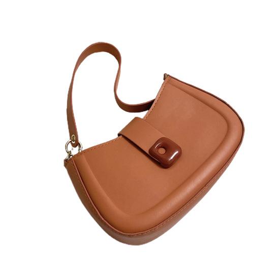 

Слинг большой емкости сумки через плечо дам сплошного цвета Минималистичный надежный оранжевый