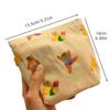 Ins Flat Top Bag Large Capacity Makeup Bag Cute Cartoon Bear Cosmetic Bag  Girly