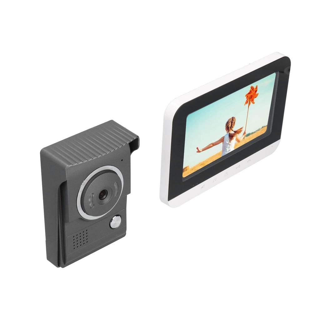 Smart Doorbell High Definition LCD Visual Multifunctional Video Doorbell 100?240V for Home Office