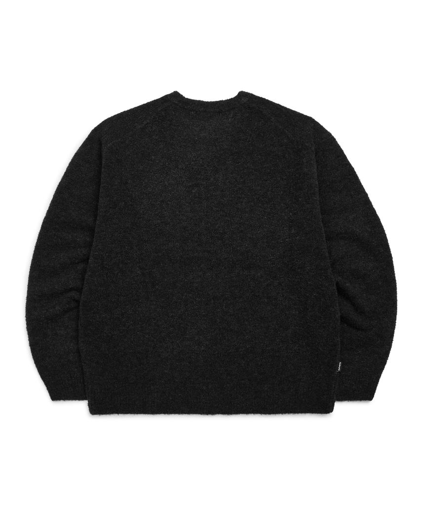 MARK GONZALES New Angel Boucle Knit - Black