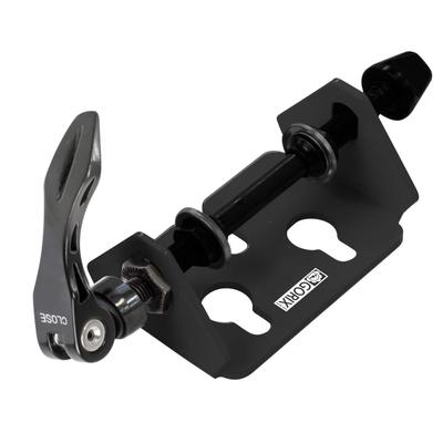 GORIX Bicycle Fork Mount Car Storage/Indoor Storage Stand [Road Bike/Mountain Bike Compatible] SJ-8016 Matte Black