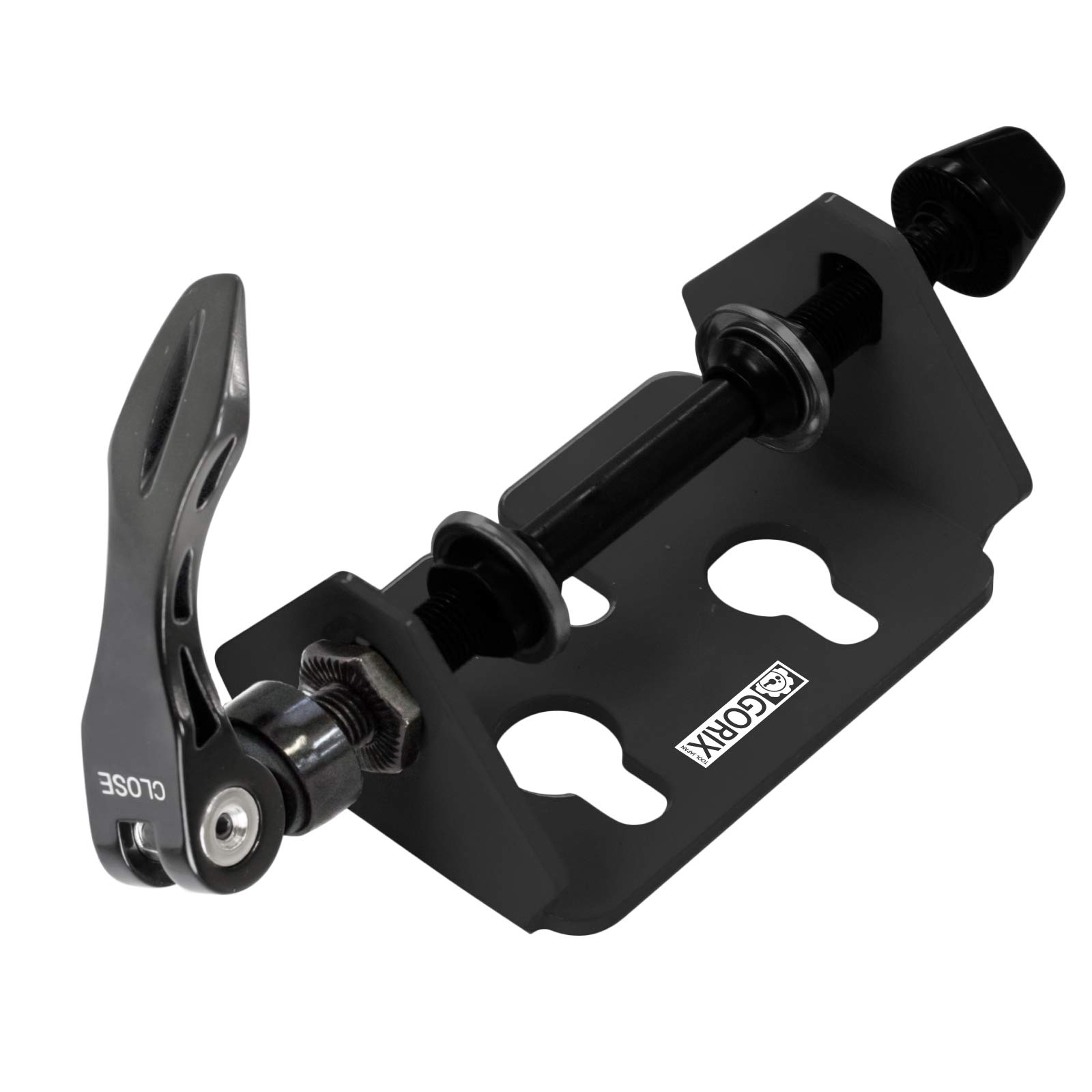 

GORIX Bicycle Fork Car Indoor with Road and Mountain Bike Transport and Display Matte Black Mount, Mount, Mount, Storage, [Compatible Bikes], Stand,