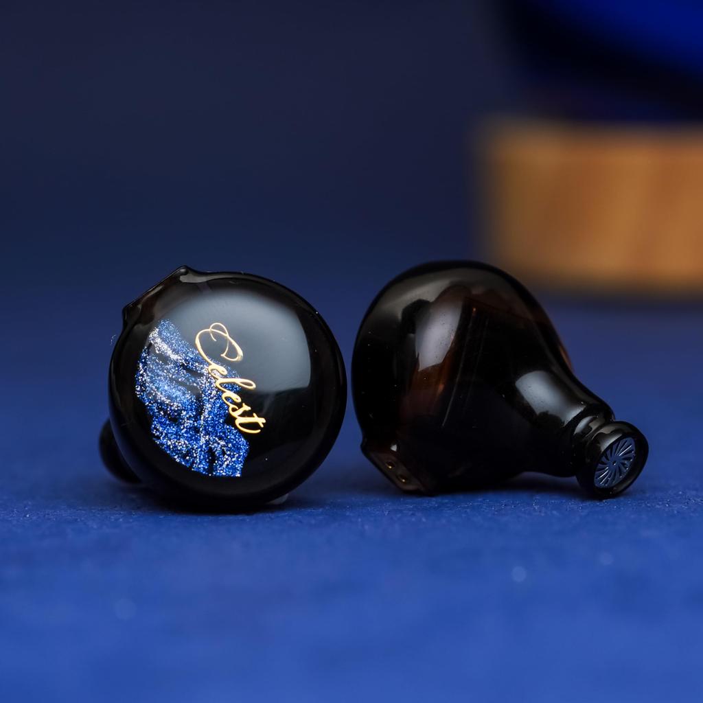 HiFiGo Kinera Celest Pandamon 10mm Square Planar Driver Look SPD IEM Earphones 2.0 In-Ear Monitors, All-New 2.0 In-Ear (Blue 3.5mm)