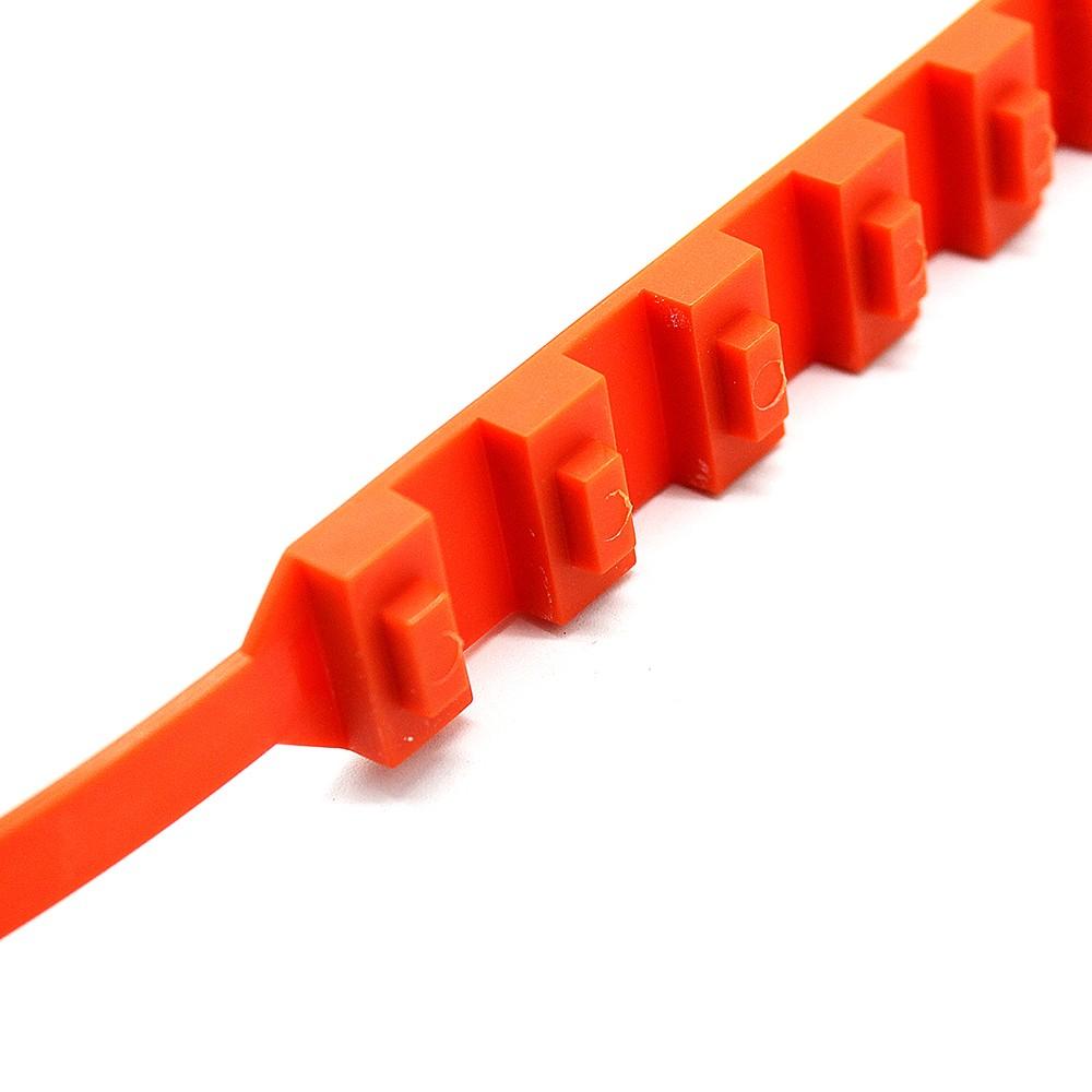 20pcs Car Tire Anti-skid Strap 10*910mm Vehicle Tyre Non-slip Zip Grip Strip Adding Tire Traction for SUV Van Truck Snow Ice Mud