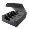 Trading Card Storage Box Magnetic Closure 4-Row Deck Case Large Capacity Card Deck Box for PTCG TCG Sports Cards