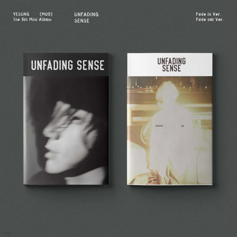 

Yesung - 5th Mini Album: Unfading Sense [Photo Book Ver.] [1 out of 2 randomly sent]