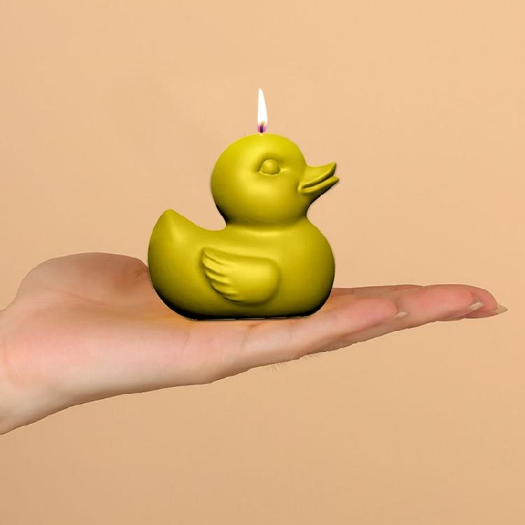 Multifunctional Crafting Mold Duck Shape Candle Making Supplies Suitable for Epoxy Resin Crafts Decorative Ornament