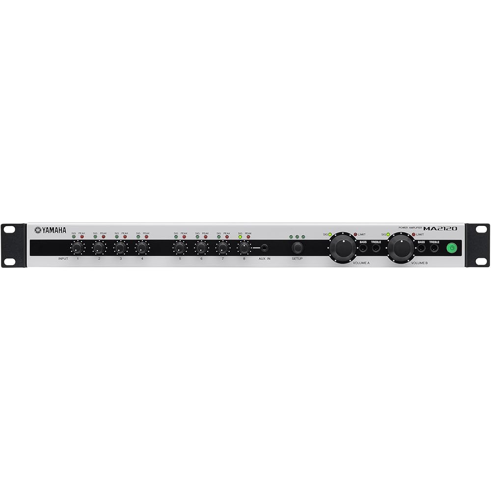 Yamaha Yamaha Class-D power amplifier with mixing function MA2120
