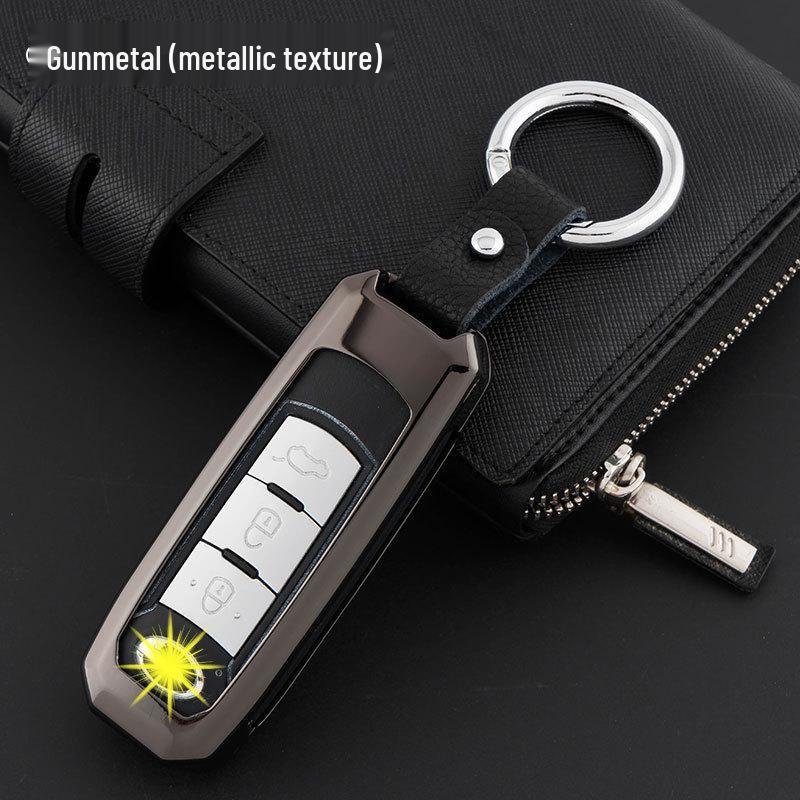 Compatible Metal Car Key Shell for 2017 GAC Trumpchi GS4, GA6, GA3, GS5