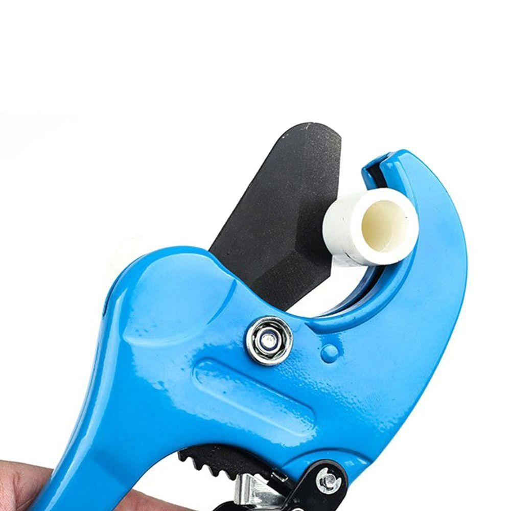 Ratchet PVC Pipe Cutter Aluminum Alloy Body Plastic Pipe Cutter New PVC Cutter Tool  Plumbing Pipes