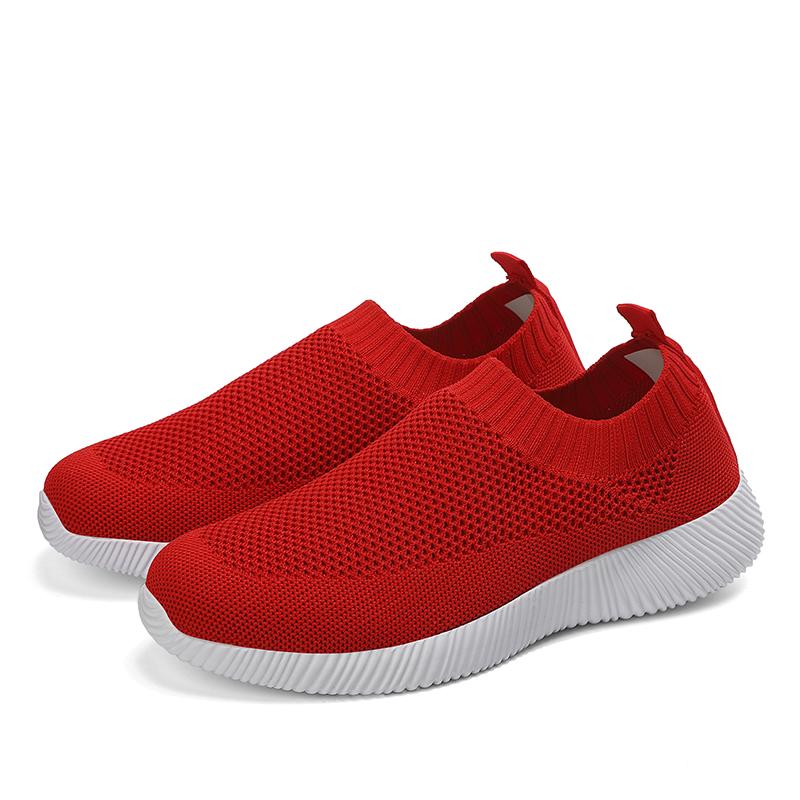 Ladies' Shoes, Breathable Running Sports Shoes Outdoor Lightweight Mesh Shoes Sliding Flat Walking Shoes 2025 Tenis Masculino