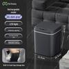 Waterproof Smart Sensor Trash Can with Automatic Lid for Kitchen, Bathroom, and Living Room