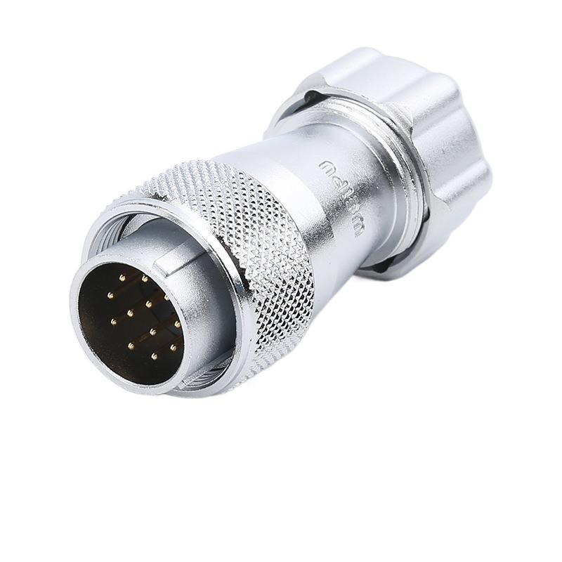 WEIPU WS20 TP+Z M20 Industrial Power Aviation Plug Socket Waterproof Connector 2 3 4 5 6 7 9 12 Pin Screw Lock Panel Connectors