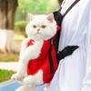 Adjustable Straps Cat Backpack Lightweight Outdoor Breathable Backpack  Cats and Dogs