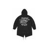 Supreme x Futura Fishtail Parka 'Black White Grey' Men's SUP-SS24-016