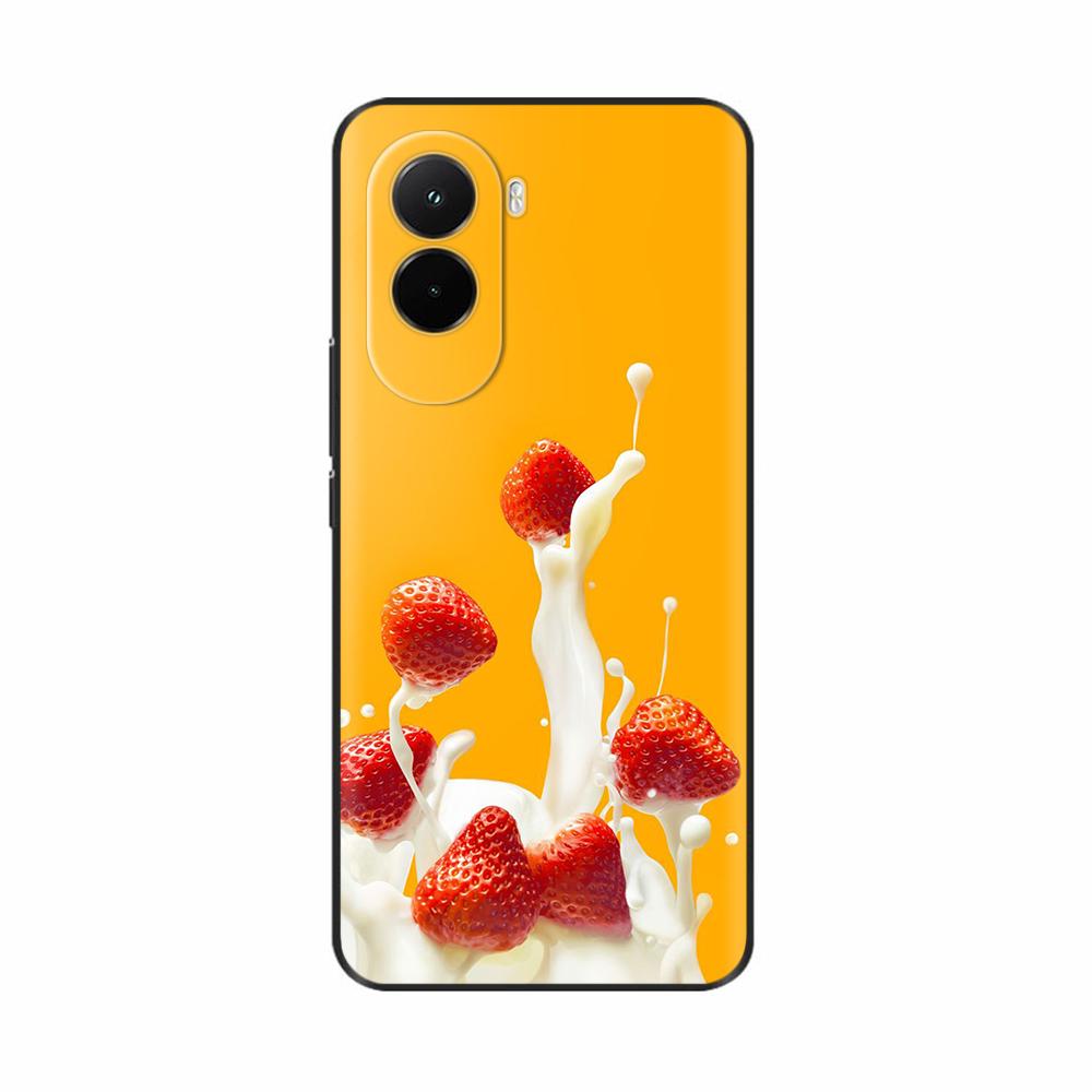 For Poco M7 4G Case Flowers Cartoon Animals Cool Style Soft Silicone Black Phone Cover For Xiaomi Poco M7 Case Fundas M 7 Bags