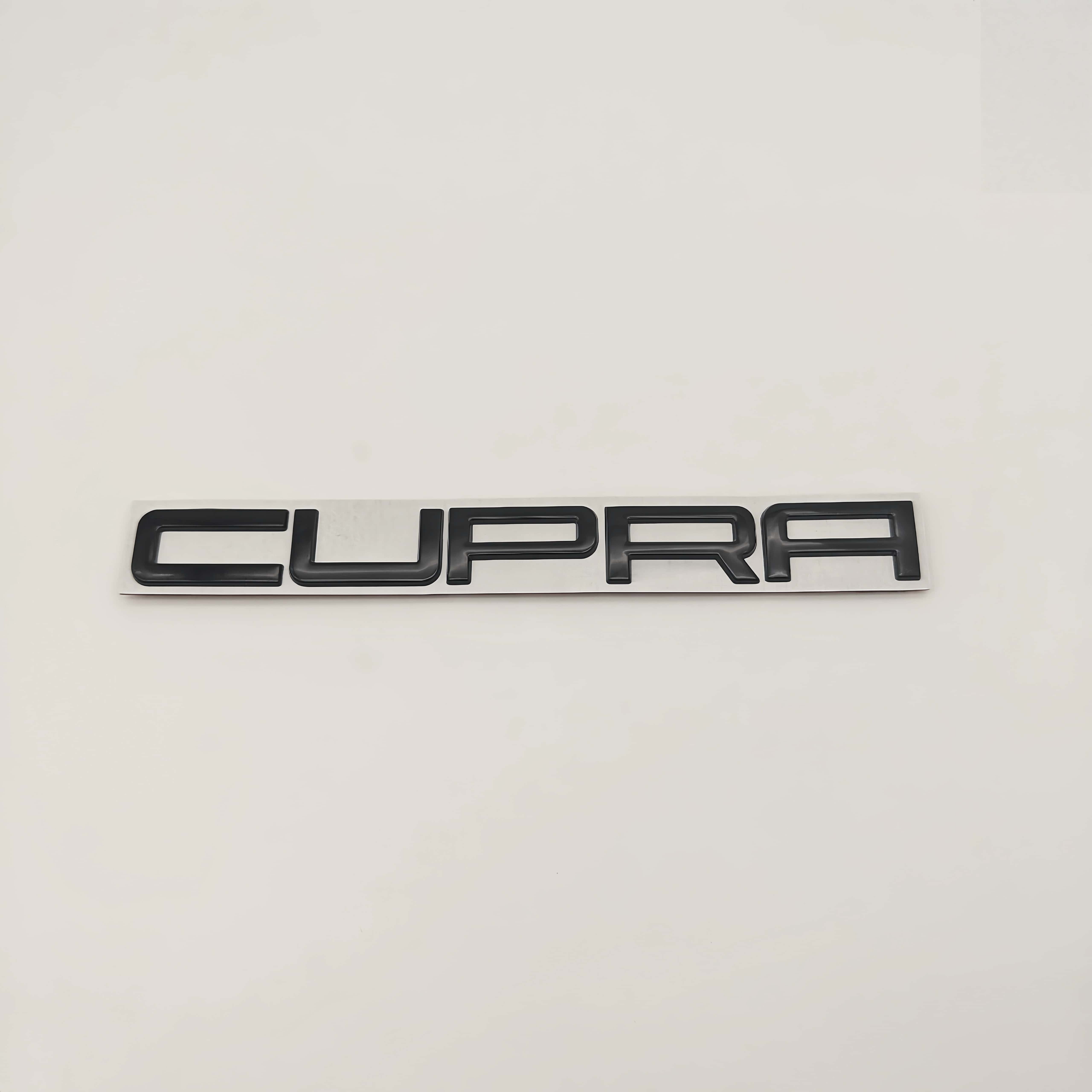 

1pc 3D Metal CUPRA Badge Sticker Fender Rear Trunk Front Hood Grill Emblem Decal for CUPRA