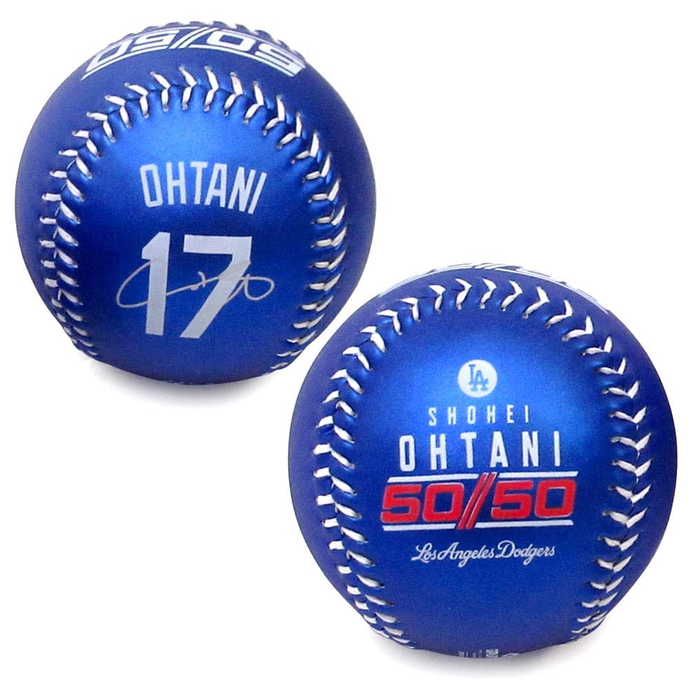 

Shohei Otani Achievement Commemorative Ball Logo Ball Souvenir Blue 50-50 [Item] синій