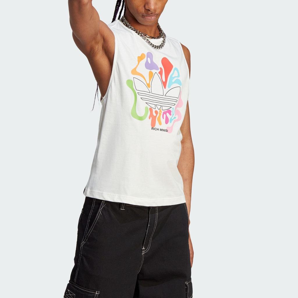 Adidas Originals Pride Rm Tank Top Women Tops Han-Jade-White IU0056